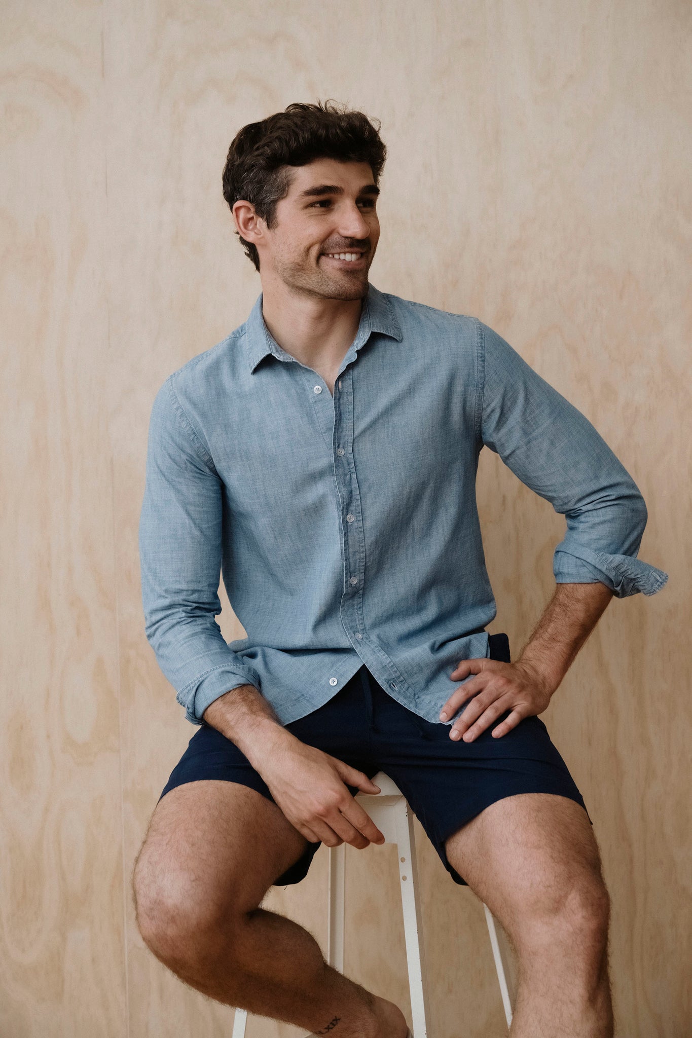 SS26 CHAMBRAY SHIRT