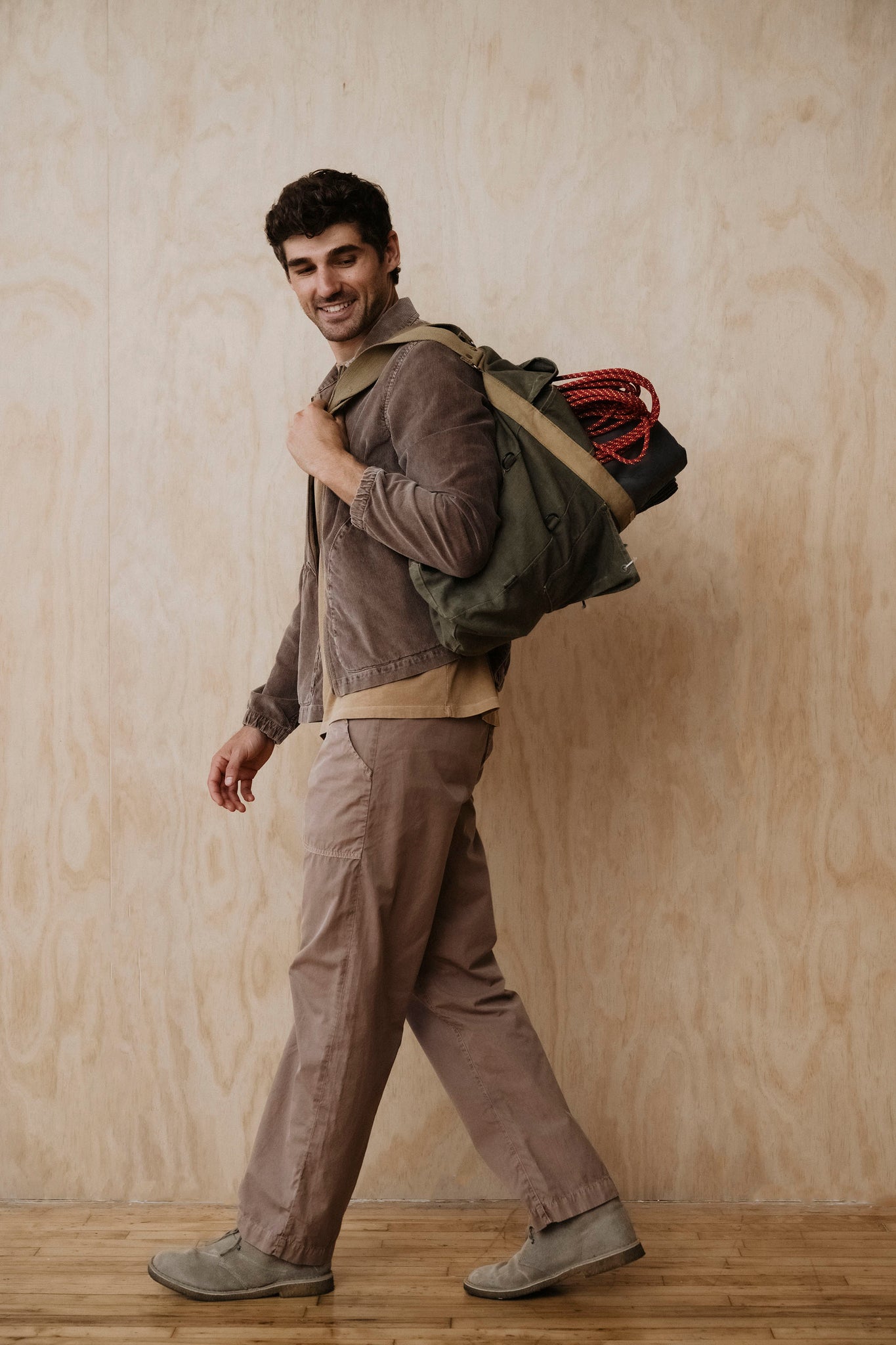 SS26 CORD EASY JACKET