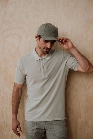 SS26 COTTON HEMP PIQUE POLO