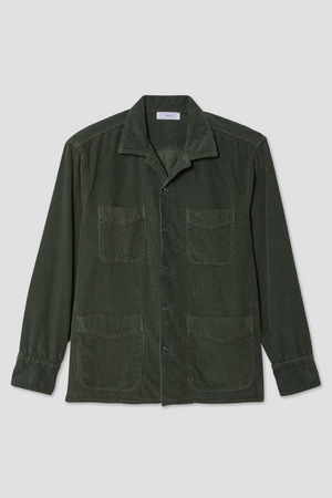 AW23 WIDE WALE CORD CAMP SHIRT JACKET