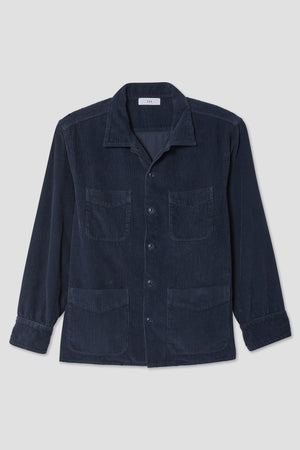 AW23 WIDE WALE CORD CAMP SHIRT JACKET