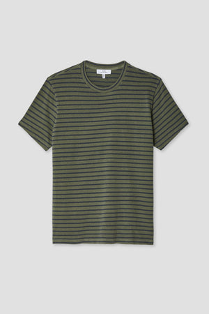 SS25 SS ORGANIC HEMP STRIPE CREW TEE