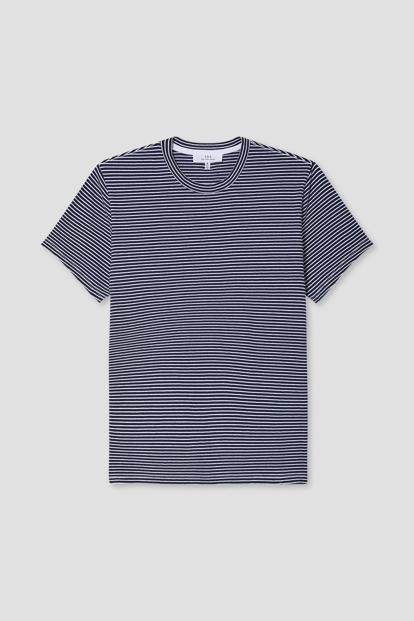 SS26 YARN DYE JERSEY CREW TEE