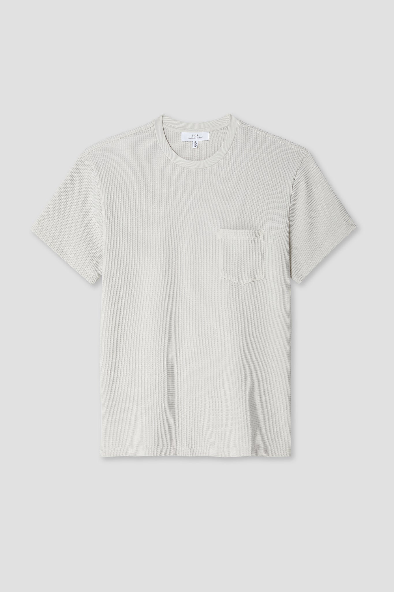 SS25 SS WAFFLE POCKET TEE