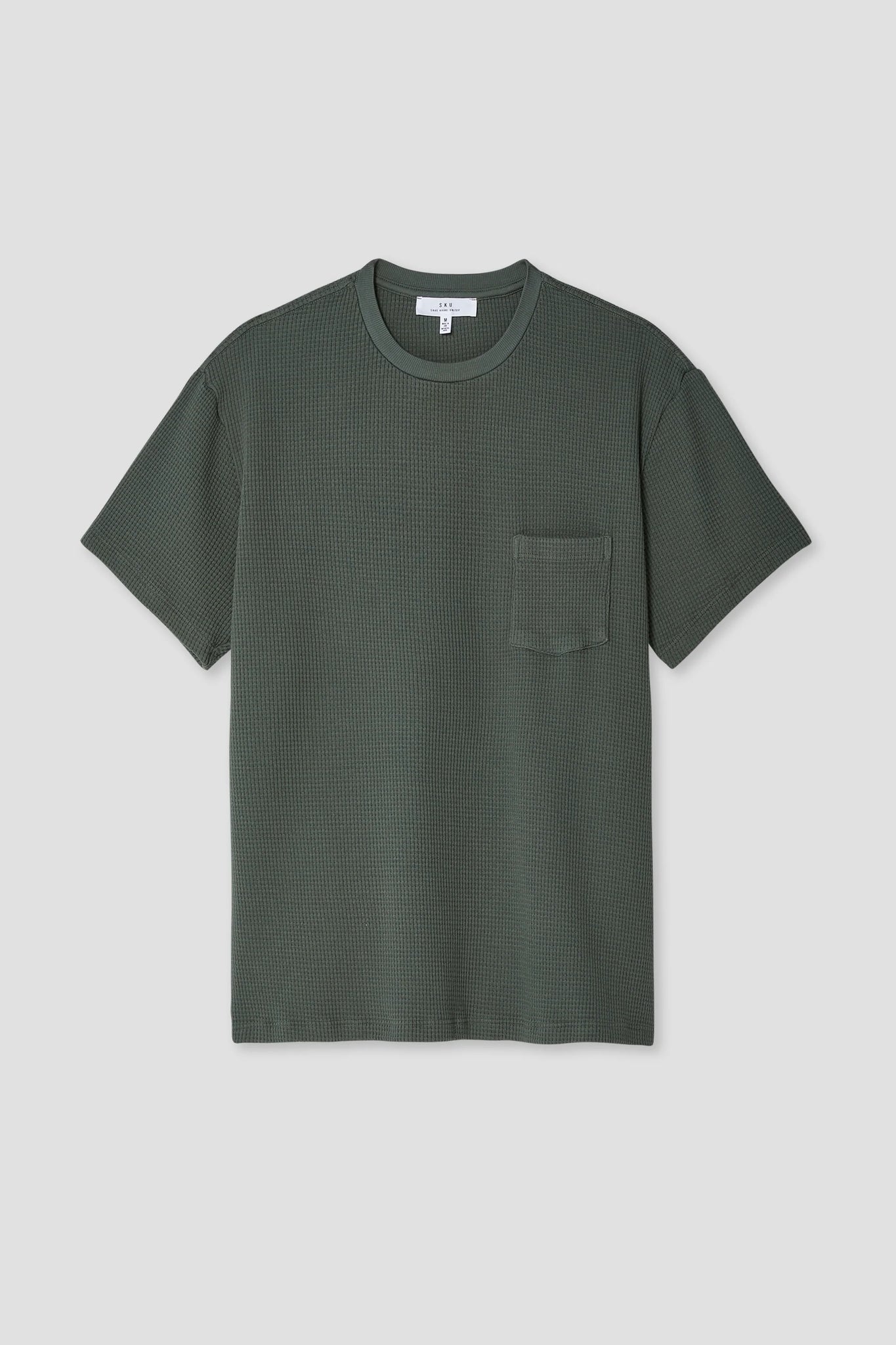 SS26 SS WAFFLE POCKET TEE