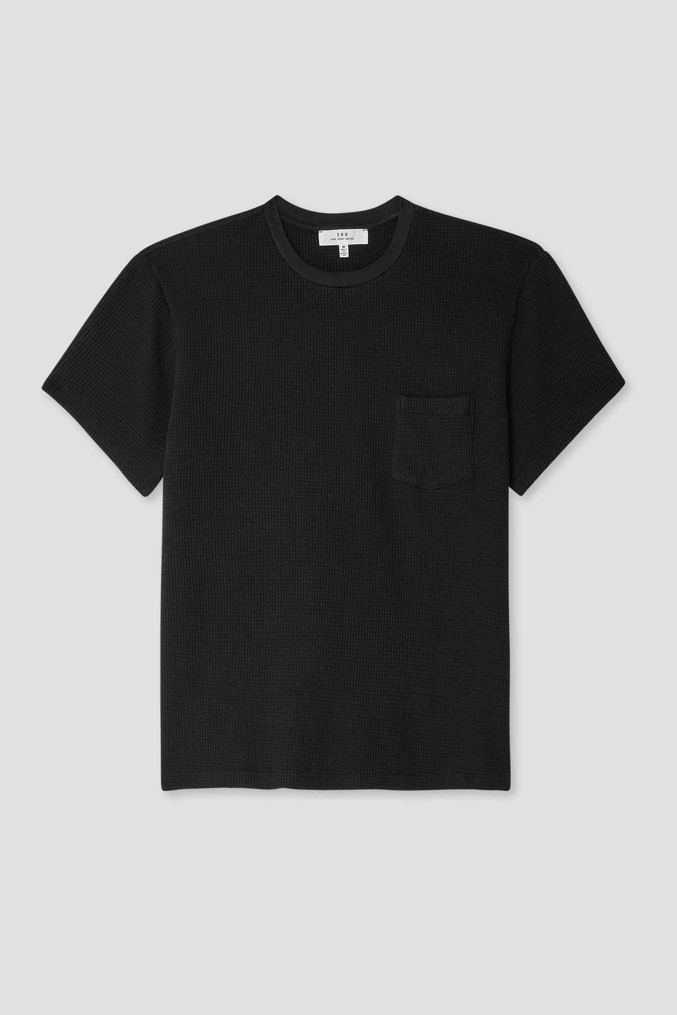 SS25 SS WAFFLE POCKET TEE