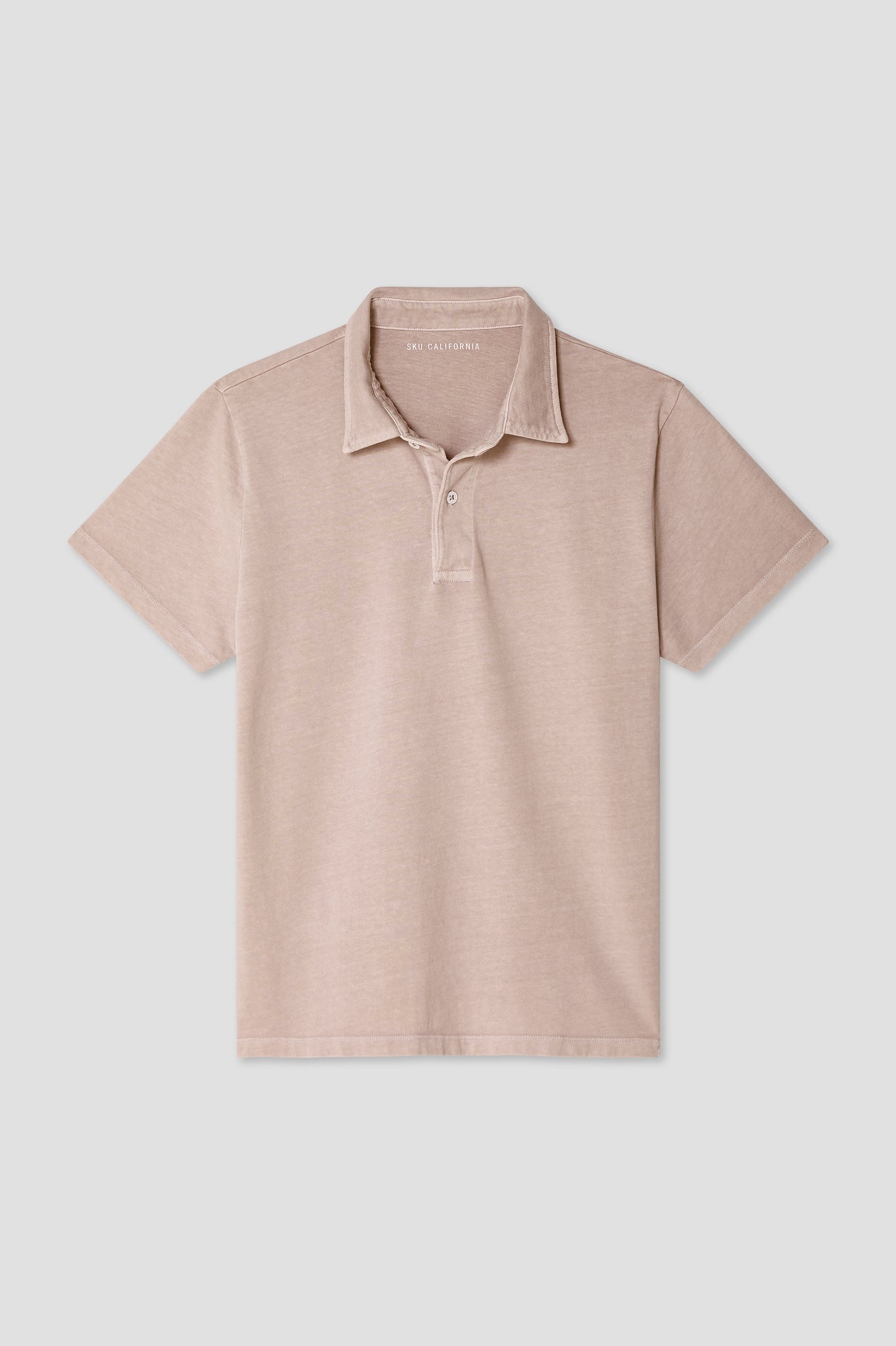 SS25  ORGANIC RECYCLED  JERSEY POLO