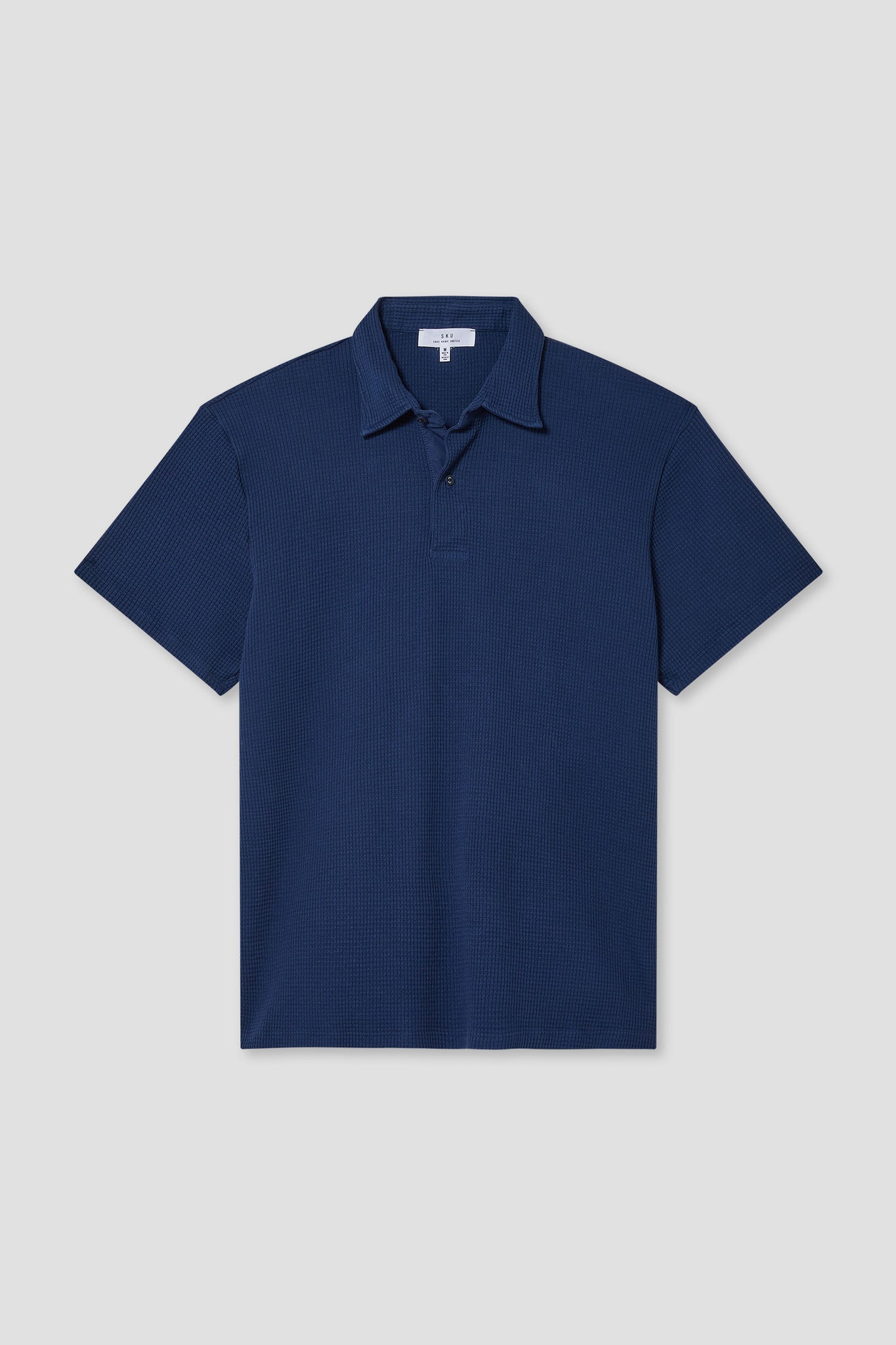 SS26 SS WAFFLE POLO