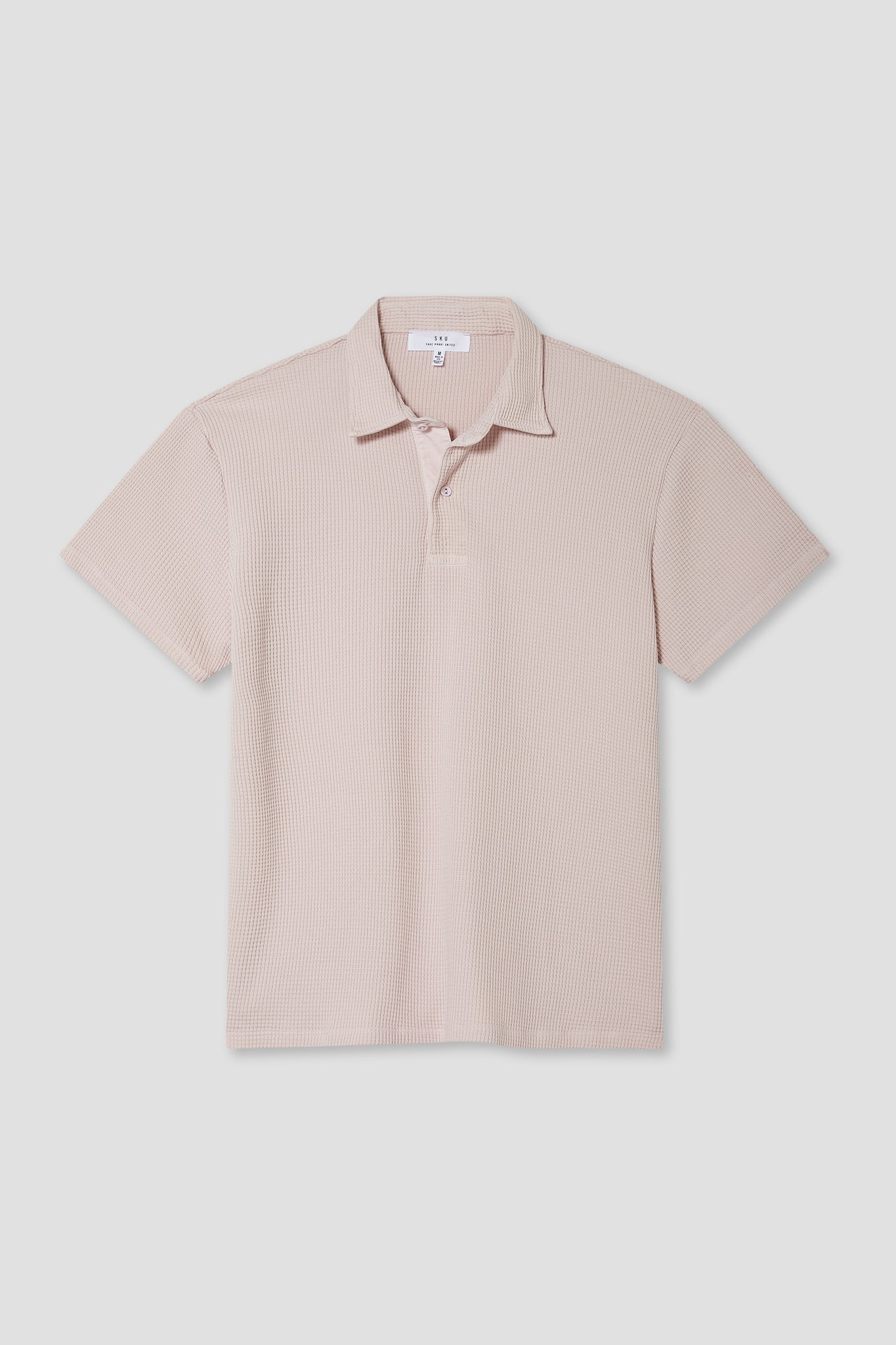 SS26 SS WAFFLE POLO