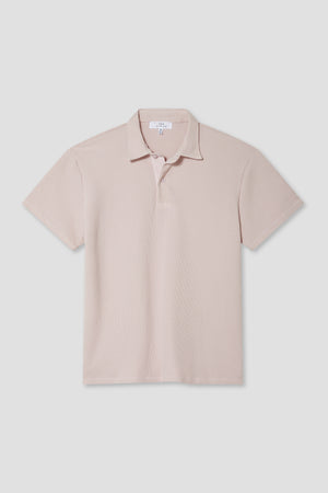 SS26 SS WAFFLE POLO