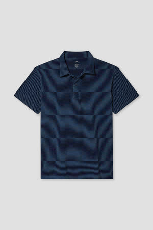 SS26 SS YARN DYE JERSEY POLO