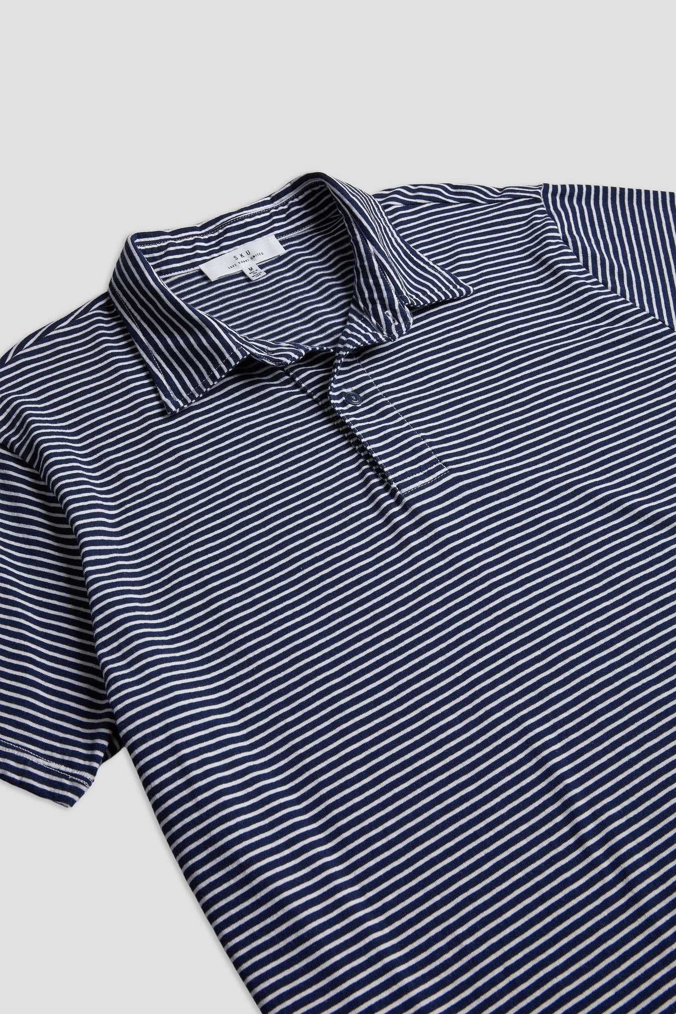 SS26 SS YARN DYE JERSEY POLO