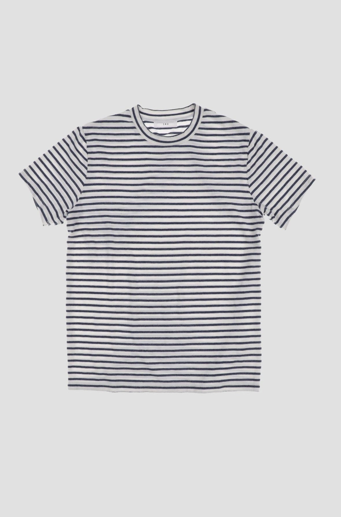 SS25 SS ORGANIC HEMP STRIPE CREW TEE