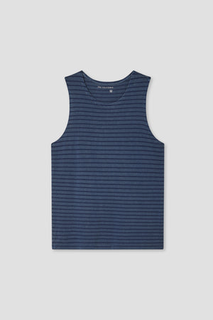 SS26 ORGANIC HEMP STRIPE TANK