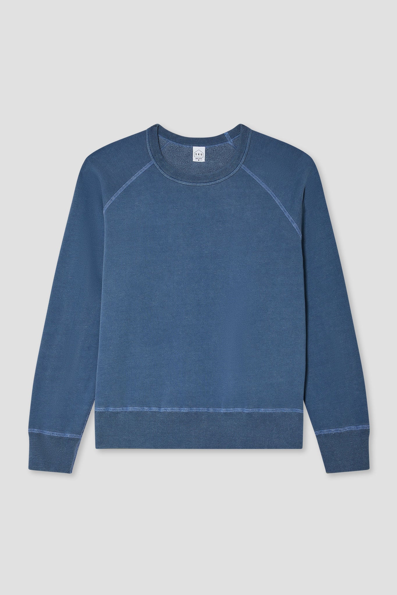 SS26  ORGANIC COTTON HEMP FLEECE CREW SWEAT SHIRT