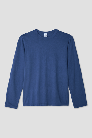 SS26 LS ORGANIC COTTON HEMP LOUNGE TEE