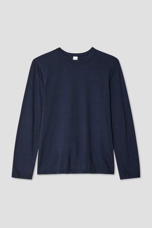 SS26 LS ORGANIC COTTON HEMP LOUNGE TEE