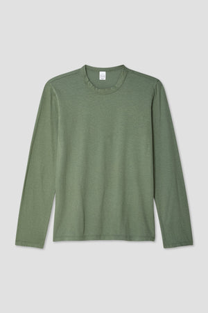 SS26 LS ORGANIC COTTON HEMP LOUNGE TEE