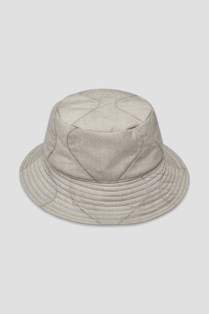 SS26 QUILTED BUCKET HAT