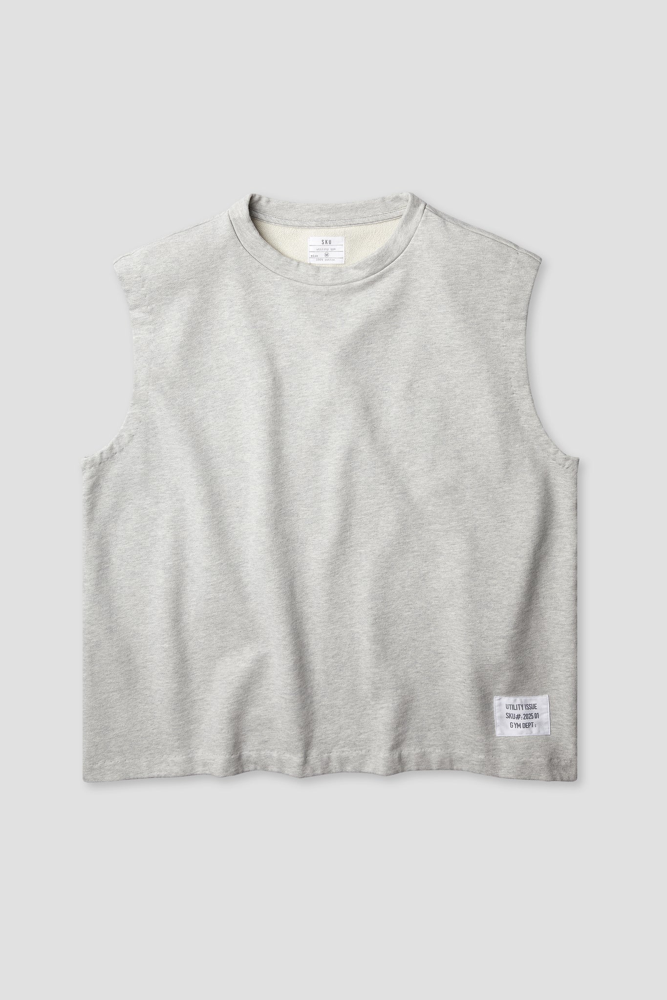 SS25 ORGANIC TERRY MUSCLE TEE