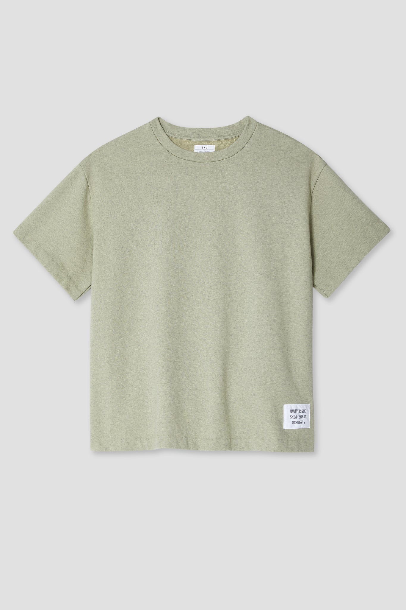 SS25 SS ORGANIC TERRY CREW TEE