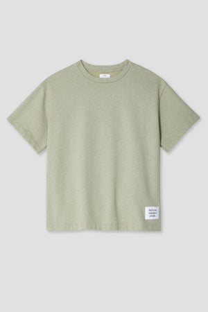 SS25 SS ORGANIC TERRY CREW TEE