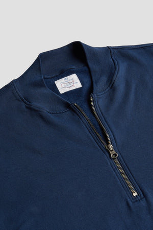 SUPIMA FLEECE QUARTER ZIP POLO