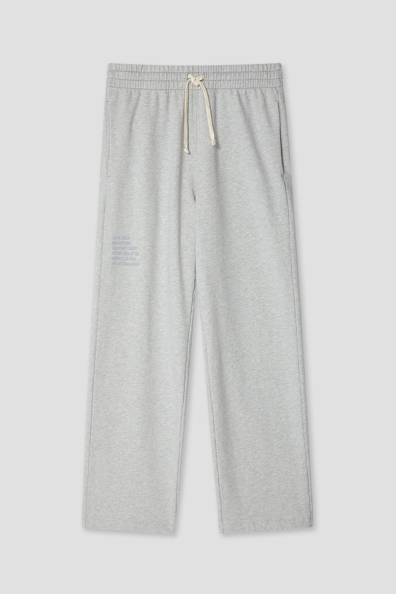 SS25  ORGANIC TERRY PANT