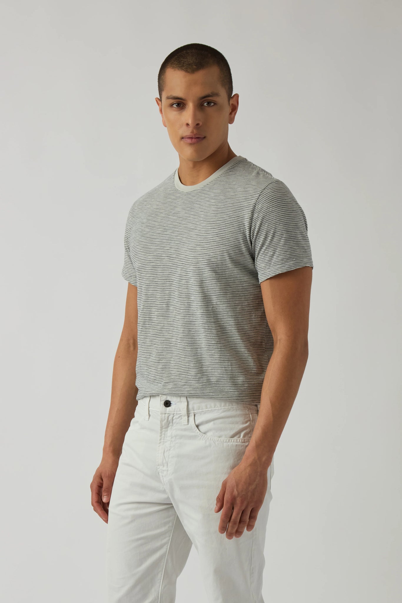 SS25 SS THIN STRIPE TEE