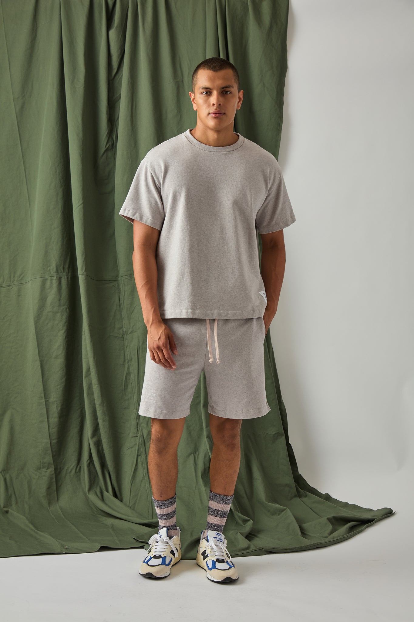 SS25 SS ORGANIC TERRY CREW TEE