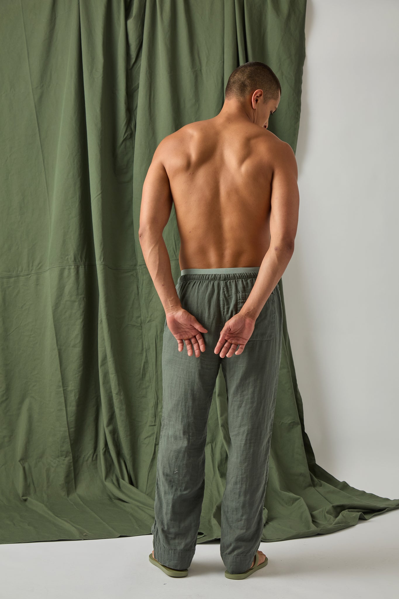 SS25 TRIPLE GAUZE LOUNGE PANT