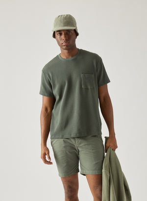 SS26 SS WAFFLE POCKET TEE