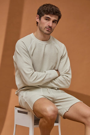 SS25 AMERICAN TWILL BACK TERRY UTILITY SWEAT SHORT