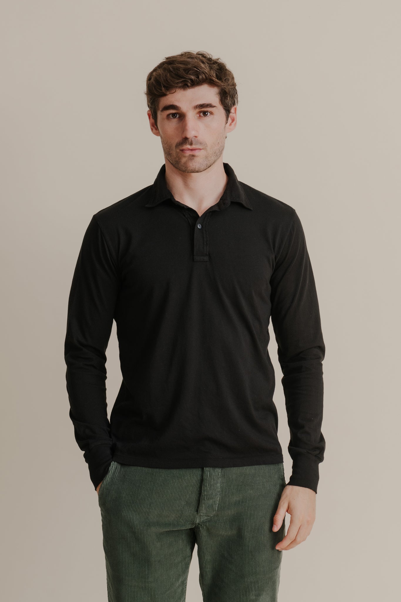 AW23 L/S SUPIMA POLO