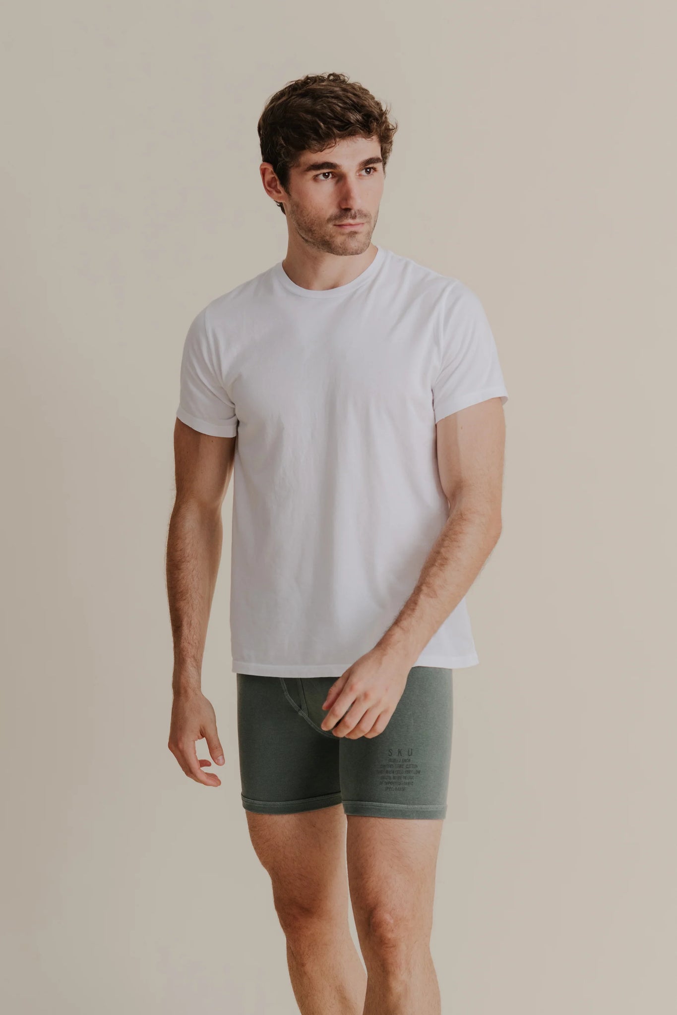 SS26 DISTRESSED DYE SUPIMA RIB BOXER BRIEF