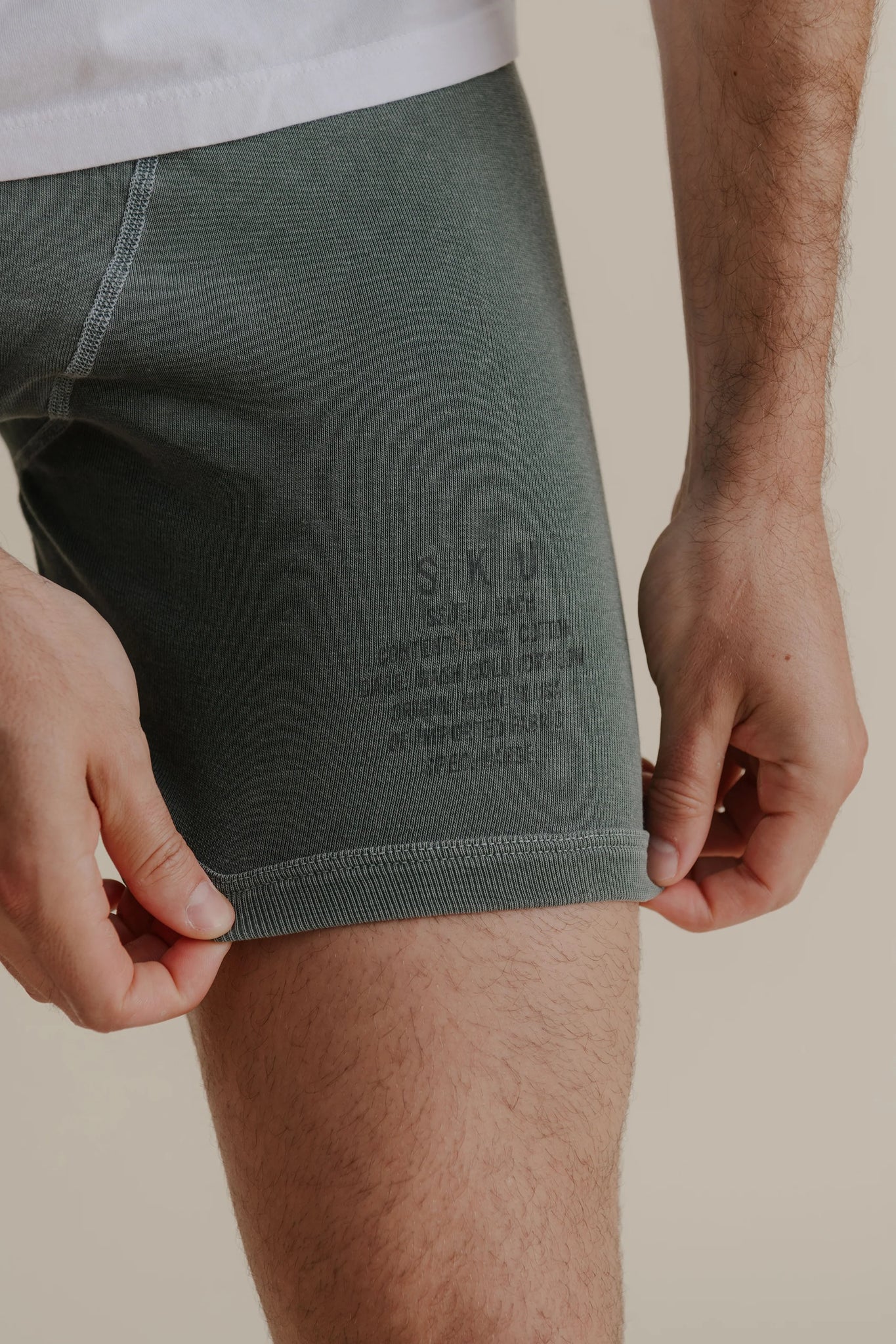 SS26 DISTRESSED DYE SUPIMA RIB BOXER BRIEF