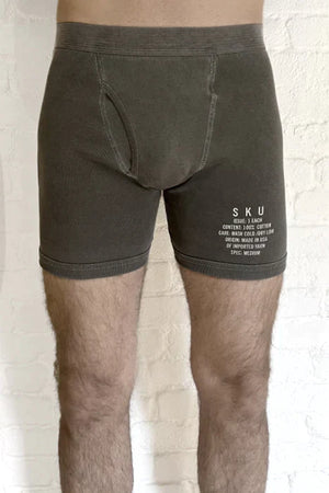 SS25 DISTRESS DYE SUPIMA RIB BOXER BRIEF