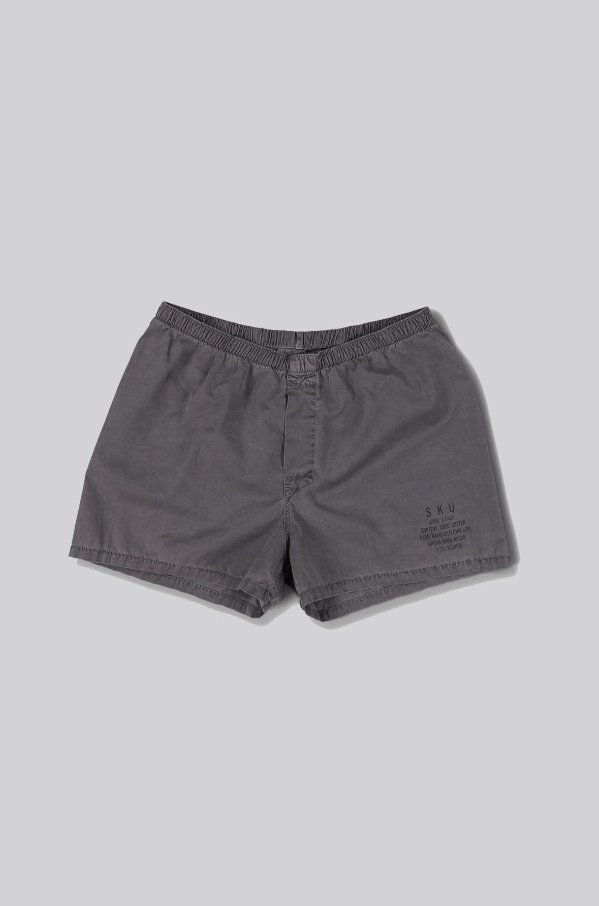 SS26 DISTRESSED DYED FIELD BOXER