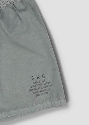 SS26 DISTRESSED DYED FIELD BOXER